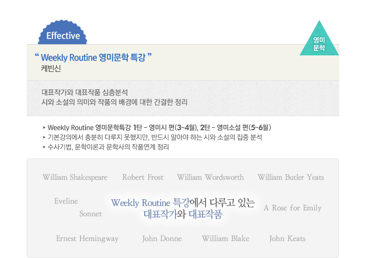 Weekly Routine ���̹��� Ư��