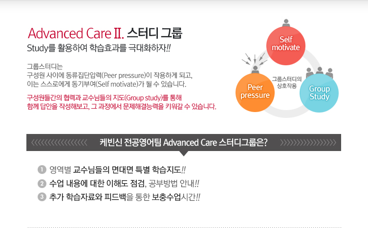 Advanced Care II. ���͵� �׷�
