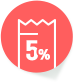 5%