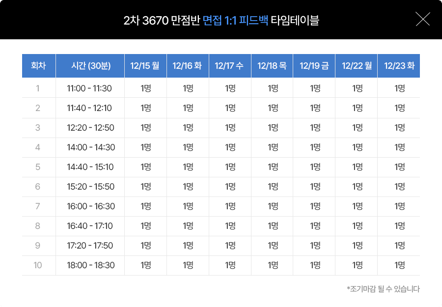 ������Ī Ÿ�����̺�